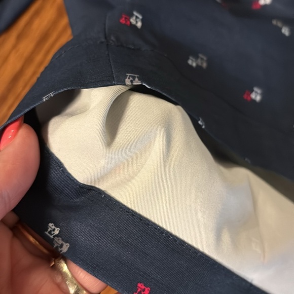 Walter Hagen Men's 11 navy Golf Carts Shorts flat front pockets waist 40 - Picture 12 of 15